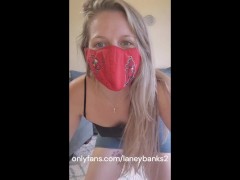 Dancing after a cream pie