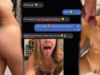 sexting, peeing, italian, big cock