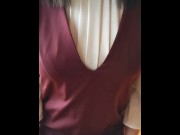 Preview 1 of A Japanese woman films herself urinating on clothes given to her by a viewer.