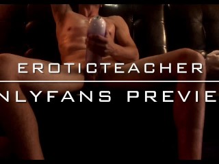 Hot体Onlyfans EroticTeacherが汚い話をしながらチンポを叩く!