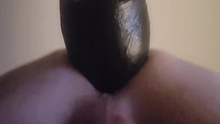 My thickest dildo in my ass