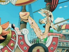 Nico Robin Handjob Luffy One Piece Gear 5 Hentai Cartoon Porn Animation