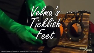 Prévia das cócegas dos pés de Velma