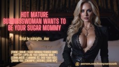 Hot Mature Businesswoman Wants To Be Your Sugar Mommy ❘ ASMR Audio Roleplay