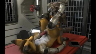 Rocket raccoon life in jail by h0rs3 part 2