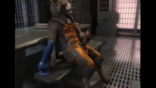 Rocket raccoon life in jail by h0rs3 part 1
