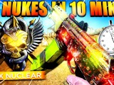 10 NUCLEARS in 10 MINUTES!☢️ (Call of Duty CRAZY FAST Nukes)
