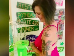 Gravity bong coughing