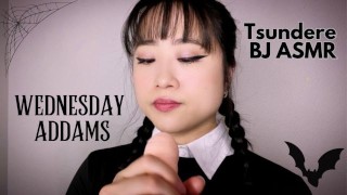 Kimmy Kalani Wednesday Cosplay Tsundere Handjob -Asmr- Kimmy Kalani