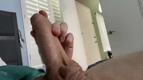 Huge uncut cock Nerd cumshot tested and ready to play
