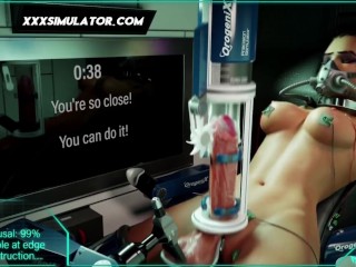 XXX Cyber LAB Máquina Automática De Masturbação 3D