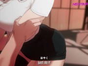 Preview 6 of Blonde Busty MILF Seduced by Boy & Cum Inside • HENTAI ANIMATION [SUB ENG]