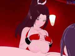 Mai Shiranui and I have intense sex at a love hotel. - Garou Densetsu 2 Hentai