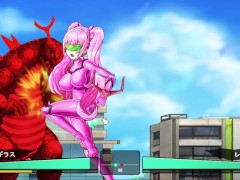 【#01DxR-明日が良い日になりますように 実況(体験版)】「揉ませろ！」無感情な爆乳美女が背後からおっぱいを揉まれまくったり・・(アニメーション同人エロゲー 明日がいい日になりますように） - Screenshot 2 of 16 - エロゲ実況
