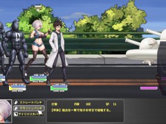 【#01DxR-明日が良い日になりますように 実況(体験版)】「揉ませろ！」無感情な爆乳美女が背後からおっぱいを揉まれまくったり・・(アニメーション同人エロゲー 明日がいい日になりますように） - Screenshot 5 of 16 - Hentai Anime