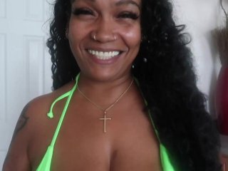 pov, black, big natural tits, big ass latina