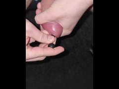 Inserting a small dilator fully into my penis, then pushing it deeper and deeper (all the way in)