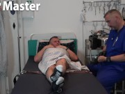Preview 1 of Doctor uses electro on big dick slave PREVIEW