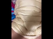Preview 1 of I love Wearing Puffy Jacket and Gets Fucked from Behind