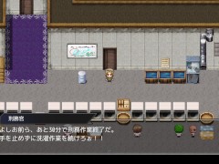 【#02 Breakthrough ～七つの緑肉壷～（体験版）実況】屋外で囚人全員の前でパンツ一枚で股間を擦られたり手マンされたり…（ファンタジーアニメ同人エロゲーム） - Screenshot 14 of 16 - Bigtits Hentai