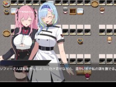 【#02 Breakthrough ～七つの緑肉壷～（体験版）実況】屋外で囚人全員の前でパンツ一枚で股間を擦られたり手マンされたり…（ファンタジーアニメ同人エロゲーム） - Screenshot 15 of 16 - Hentai Anime