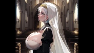 horny nun wants to make you enjoy (with sounds)