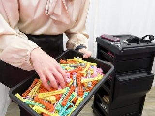 Welcome to my salon, sissy - POV Roller Set