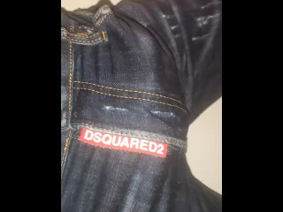 Сексуальные джинсы Dsquared2 для спермы