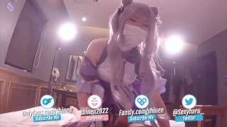 Japanese Hentai Cosplay Ladyboy Get Fucked after Otaku Festival, Genshin Impact Keqing 2