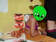 Preview 6 of Desi boyfriend and girlfriend fucked on a spoky halloween.