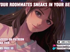 Horny Roommate Slut Seduces You and Let You Cum Inside