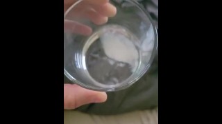 Should I drink this cum? 1000 views and I will