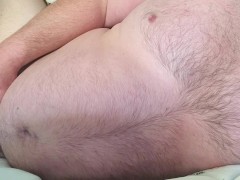 Fat guy masturbation