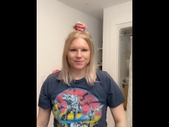 Pink hair transformation!