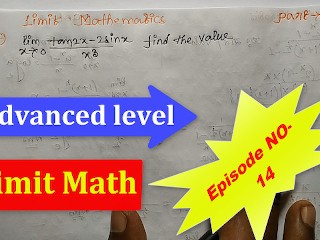 Advanced Limit Math of University of Cambridge's Teach by Bikash Educare Part 14