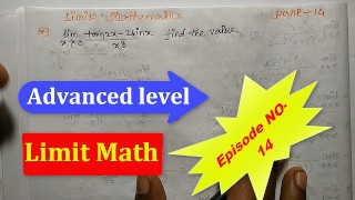 Limite avançado de matemática da Universidade de Cambridge's Teach By bikash Educare Parte 14