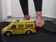 Preview 5 of crushing ambulance - giantess