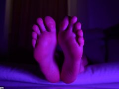 Carminefeet foot fetish soles show