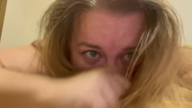 I film myself while my GIRLFRIEND DESTROING ALL MY HOLES WITH A STRAP