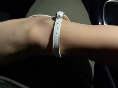 Fucking my Wifes Heels in Car After Dinner 👠 💦 - Screenshot 13 of 16 - Car Sex