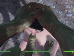 To Big to Deepthroat Hard Rough Angrily Fucked Instead|Fallout 4 3D Animated Sex Mod