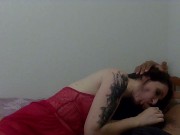 Preview 2 of creampie pussy suck and fuck cute skinny french girl blue eyes webcam