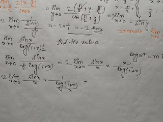 Advanced Limit Math of Harvard University's Teach By bikash Educare Part 15