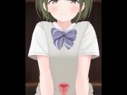 Preview 1 of Hentai uncensored student experience, first sex for a nerd girl