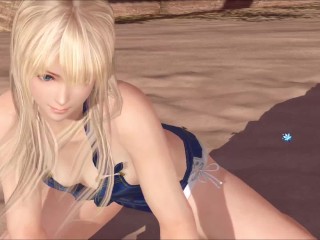 Dead or Alive Xtreme Venus Vacation Marie Rose Moo Moo Denim Outfit Mod 粉丝服务欣赏