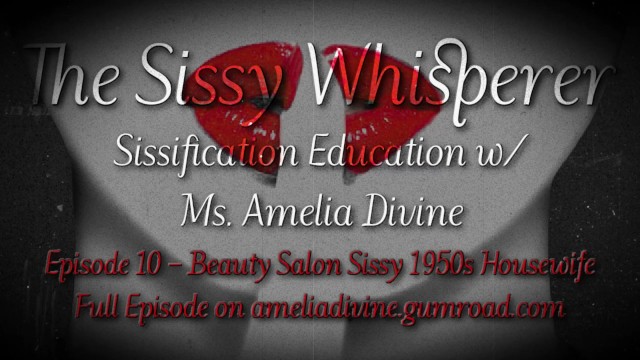 Салон красоты Сисси 1950-х Домохозяйка | Подкаст Sissy Whisperer