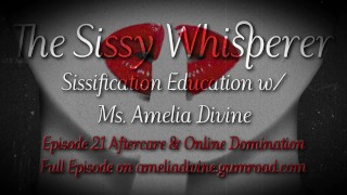 Cuidado posterior y dominación en línea | The Sissy Podcast susurrador