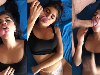Argentinian Girl Sucks Desperate Cock