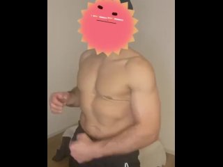 uomo maturo, allenamento, uomo lecca figa, nude