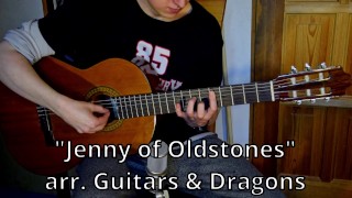 Jenny van Oldstones op klassieke gitaar